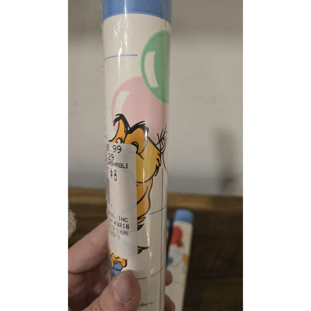 Vintage Winnie the Pooh Wallpaper Border Rolls (3 Sealed) Disney Nursery Decor